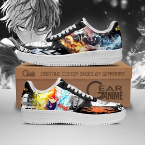 Boku No Hero Academia Shoto Todoroki Shoes Anime Custom