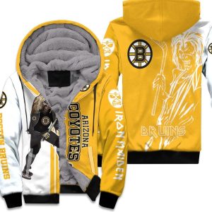 Boston Bruins And Zombie For Fans Unisex Fleece Hoodie