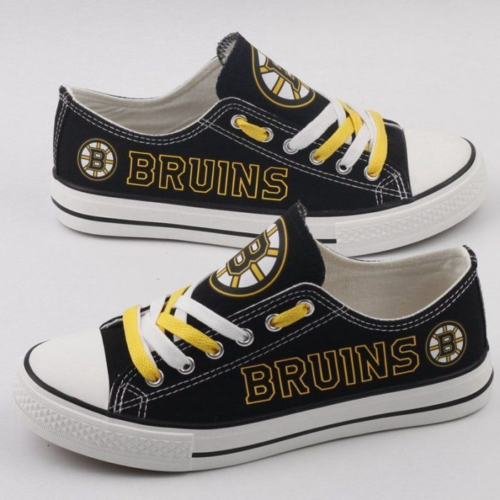 Boston Bruins NHL Hockey 1 Gift For Fans Low Top Custom Canvas Shoes