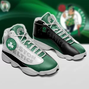 Boston Celtics Air Jordan 13 Custom Sneakers Basketball Team Nba Sneakers