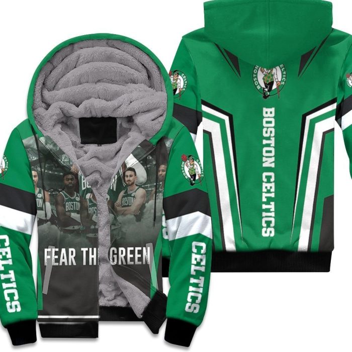 Boston Celtics Fear The Green Unisex Fleece Hoodie