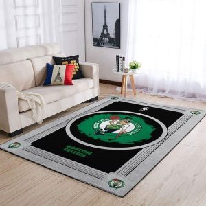 Boston Celtics Nfl Logo Style Area Rugs Living Room Carpet Floor Decor