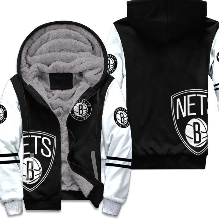 Brooklyn Nets 3D Polo Shirt 3D Unisex Fleece Hoodie