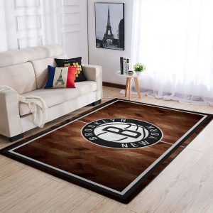 Brooklyn Nets Area Rugs Living Room Carpet Local Brands Floor Decor