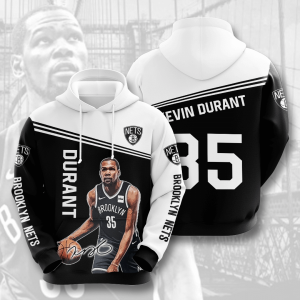 Brooklyn Nets Kevin Durant 35 3D Hoodie