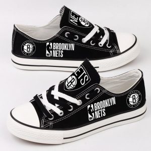 Brooklyn Nets NBA Basketball 1 Gift For Fans Low Top Custom Canvas Shoes