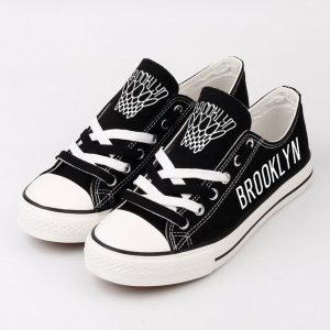 Brooklyn Nets NBA Basketball 2 Gift For Fans Low Top Custom Canvas Shoes