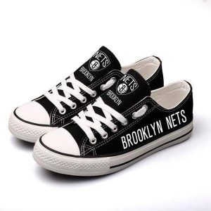 Brooklyn Nets NBA Basketball Gift For Fans Low Top Custom Canvas Shoes