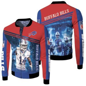 Buffalo Bills 2020 Afc West Champions 2020 Fo Fan Fleece Bomber Jacket