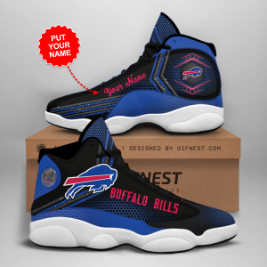 Buffalo Bills Men'S Jordan 13 Custom Name Personalized Shoes