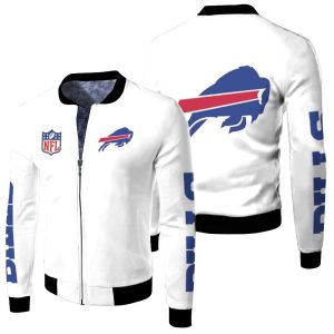 Buffalo Bills NFL Bomber Jacket 3D Fleece Bomber Jacket