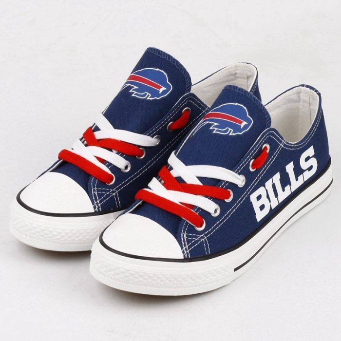 Buffalo Bills NFL Football 4 Gift For Fans Low Top Custom Canvas Shoes