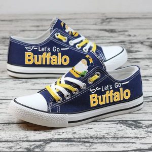Buffalo Sabres NHL Hockey 2 Gift For Fans Low Top Custom Canvas Shoes