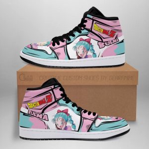 Bulma Shoes Boots Dragon Ball Z Anime Sneakers Fan Gift MN04