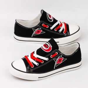 Carolina Hurricanes NHL Hockey 1 Gift For Fans Low Top Custom Canvas Shoes