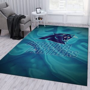 Carolina Panthers American Nfl Area Rug For Gift Bedroom Rug