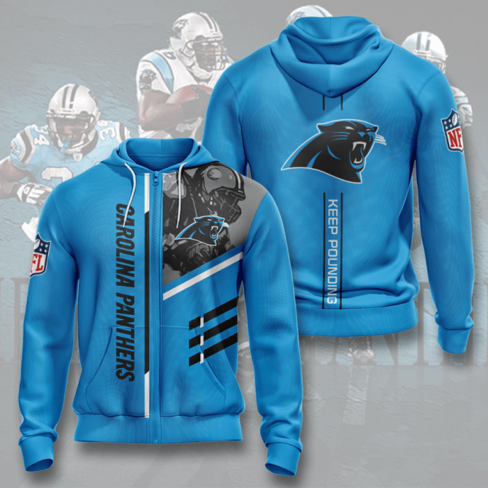 Carolina Panthers Zip-Up Hoodie