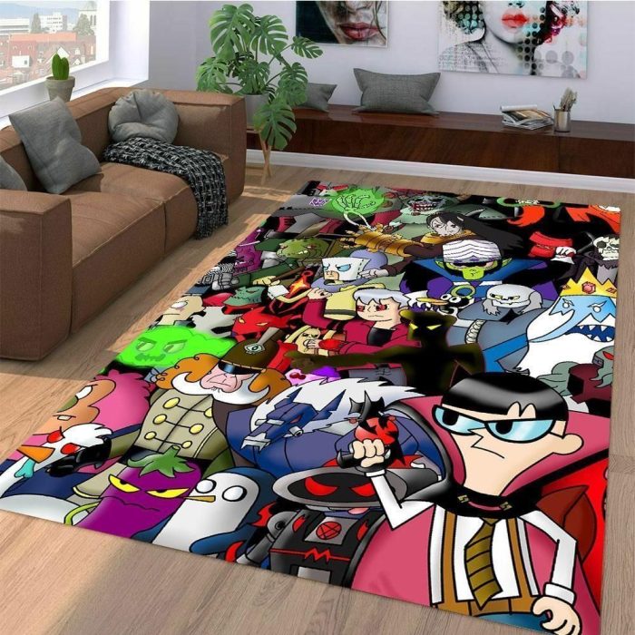 Cartoon Network Character Animation Area Rugs Living Room Carpet Floor Decor