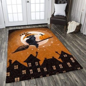 Cat Halloween Hm230807M Rug