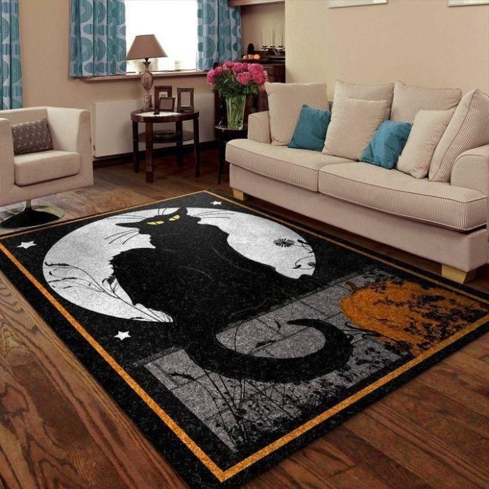 Cat Halloween Ht170806M Rug