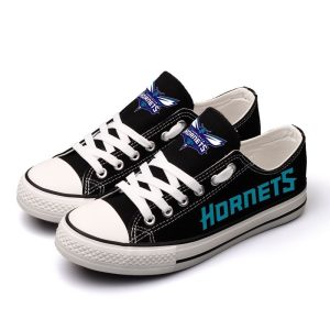 Charlotte Hornets NBA Basketball 1 Gift For Fans Low Top Custom Canvas Shoes