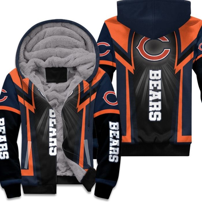 Chicago Bears For Fans Unisex Fleece Hoodie