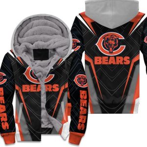 Chicago Bears Logo Legging For Fan 3D Unisex Fleece Hoodie