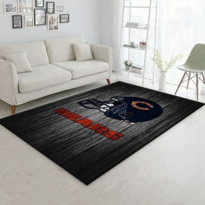 Chicago Bears NFL 10 Area Rug Living Room And Bed Room Rug