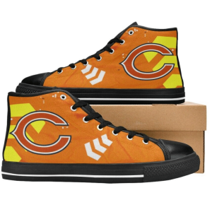 Chicago Bears NFL 4 Custom Canvas High Top Shoes