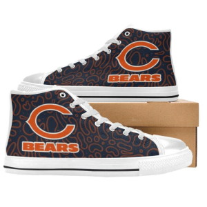 Chicago Bears NFL 6 Custom Canvas High Top Shoes