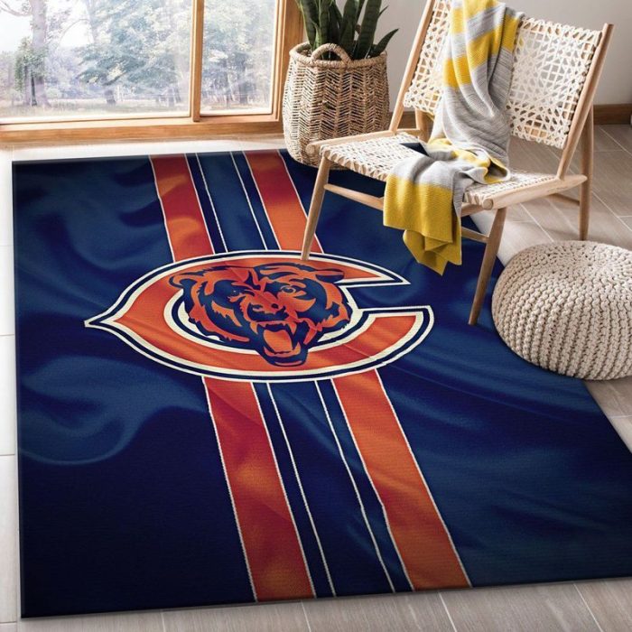 Chicago Bears NFL 7 Area Rug Living Room And Bed Room Rug