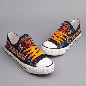 Chicago Bears NFL Football 1 Gift For Fans Low Top Custom Canvas Shoes