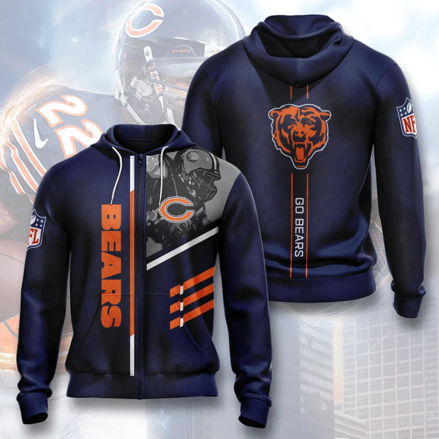 3D Zip Hoodie