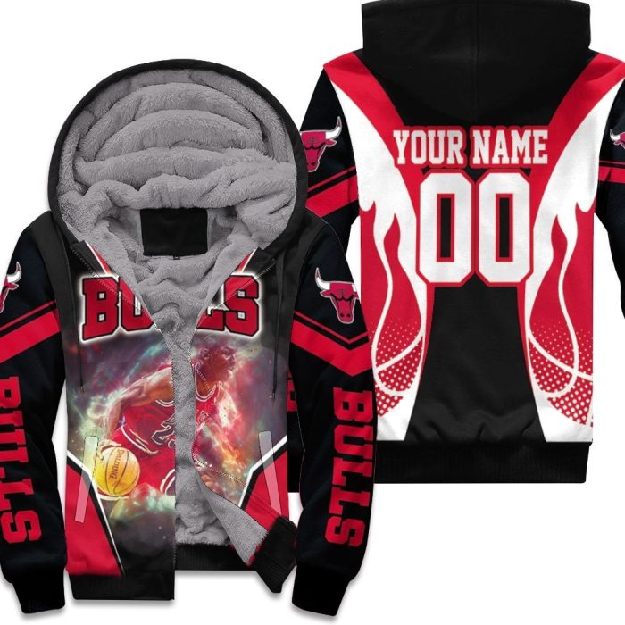 Chicago Bulls Michael Jordan 23 Legendary Personalized Unisex Fleece Hoodie