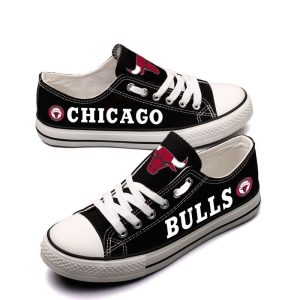 Chicago Bulls NBA Basketball 1 Gift For Fans Low Top Custom Canvas Shoes