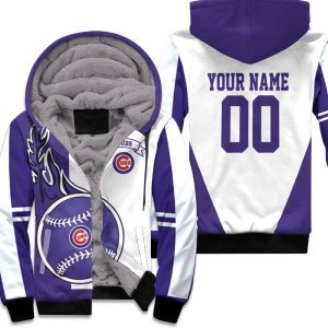 Chicago Cubs 3D Personalized Unisex Fleece Hoodie