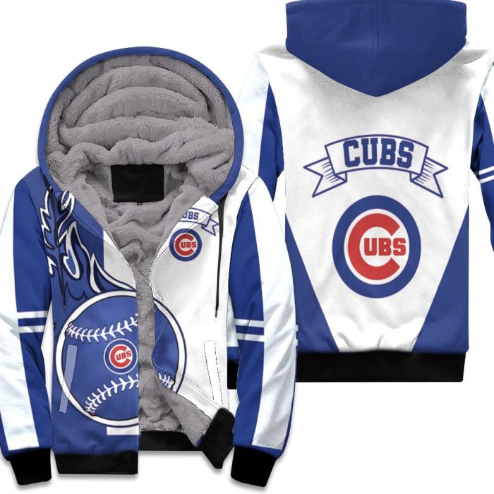 Chicago Cubs 3D Unisex Fleece Hoodie