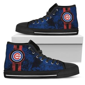 Chicago Cubs MLB Baseball 16 Custom Canvas High Top Shoes
