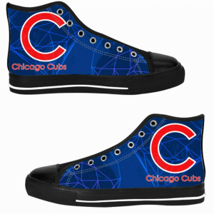 Chicago Cubs MLB Baseball 8 Custom Canvas High Top Shoes