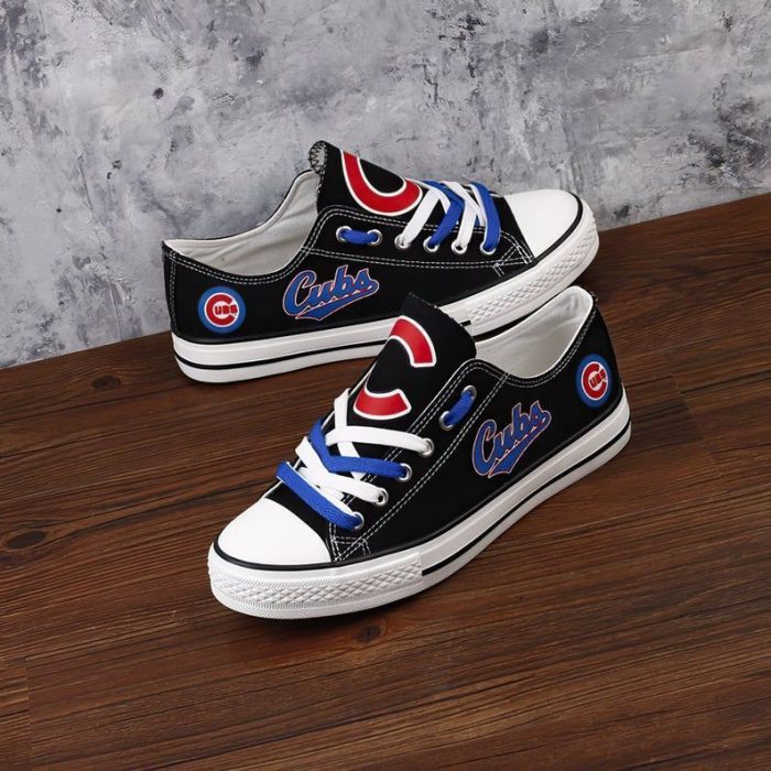 Chicago Cubs MLB Baseball Gift For Fans Low Top Custom Canvas Shoes