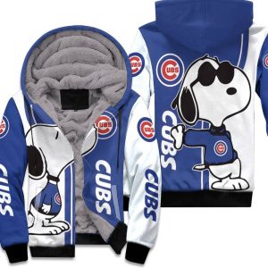 Chicago Cubs Snoopy Lover 3D Printed Unisex Fleece Hoodie