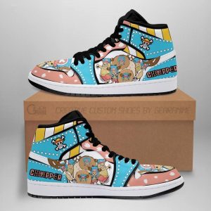 Chopper Sneakers Straw Hat Priates One Piece Anime Shoes Fan Gift MN06