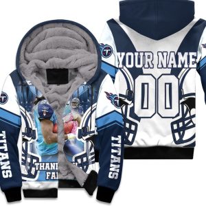Chris Johnson 28 Tennessee Titans Afc South Division Champions Super Bowl 2021 Personalized Unisex Fleece Hoodie