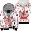 Christmas Gnomes Arizona Diamondbacks Ugly Sweatshirt Christmas 3D Unisex Fleece Hoodie