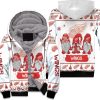 Christmas Gnomes Detroit Red Wings Ugly Sweatshirt Christmas 3D Unisex Fleece Hoodie