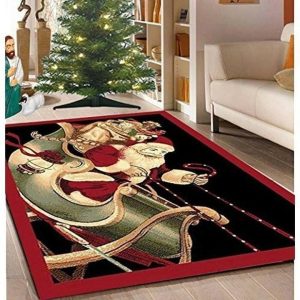 Christmas Santa Claus Clm0310048M Rug Home Decoration - Floor Decor