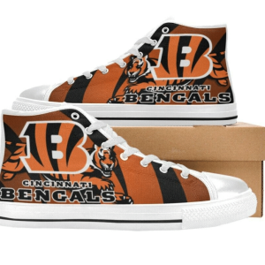 Cincinnati Bengals NFL Football 1 Custom Canvas High Top Shoes
