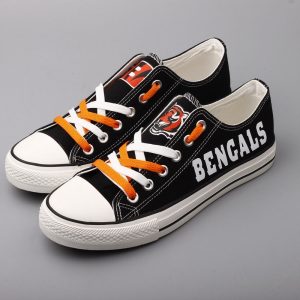 Cincinnati Bengals NFL Football 1 Gift For Fans Low Top Custom Canvas Shoes