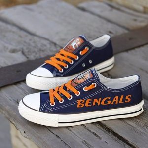 Cincinnati Bengals NFL Football Gift For Fans Low Top Custom Canvas Shoes