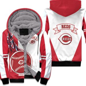 Cincinnati Reds 3D Unisex Fleece Hoodie